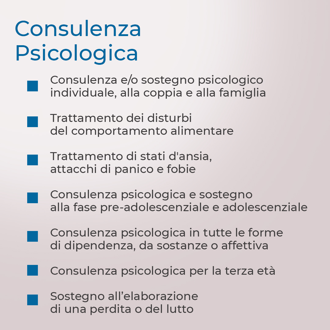 Consulenza Psicologica con il Dr. Francesco Perrone